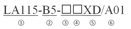 LA115-B5-11XD-A01
