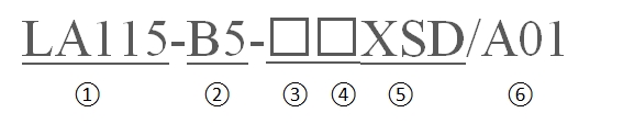 LA115-B5-20XSD-A01