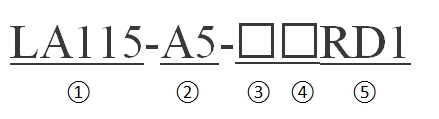 LA115-A5-11RD1
