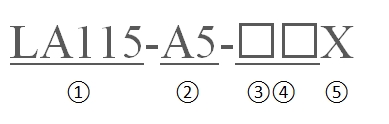 LA115-A5-11X