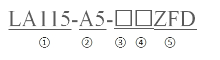 LA115-A5-11ZFD