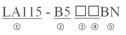 LA115-B5-11BN
