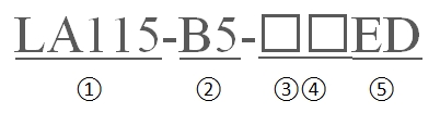 LA115-B5-11ED
