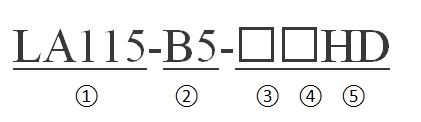 LA115-B5-11HD