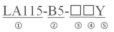 LA115-B5-11Y