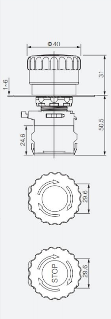 ПАРАМЕТРИЧЕСКАЯ ДИАГРАММА LA115-B5-11ZF