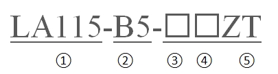 LA115-B5-11ZT