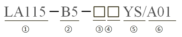 LA115-B5-20YS-A01